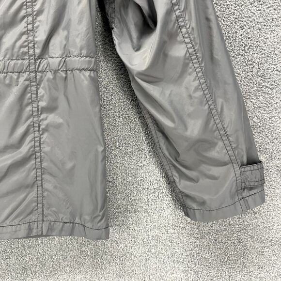 Appaman Jacket Kids 10 Gray thin light weight windbreaker lined pockets hooded - Picture 15 of 16